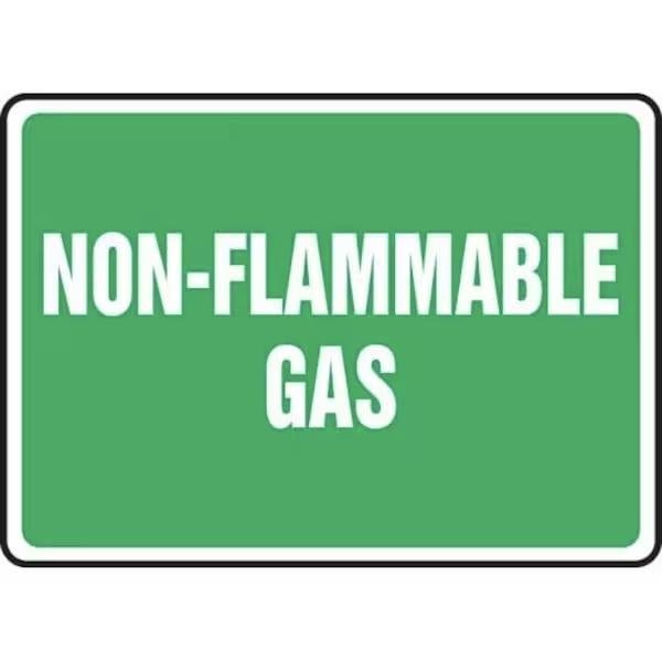 Accuform SAFETY SIGN NONFLAMMABLE GAS 7 in X MCPG576XP - main